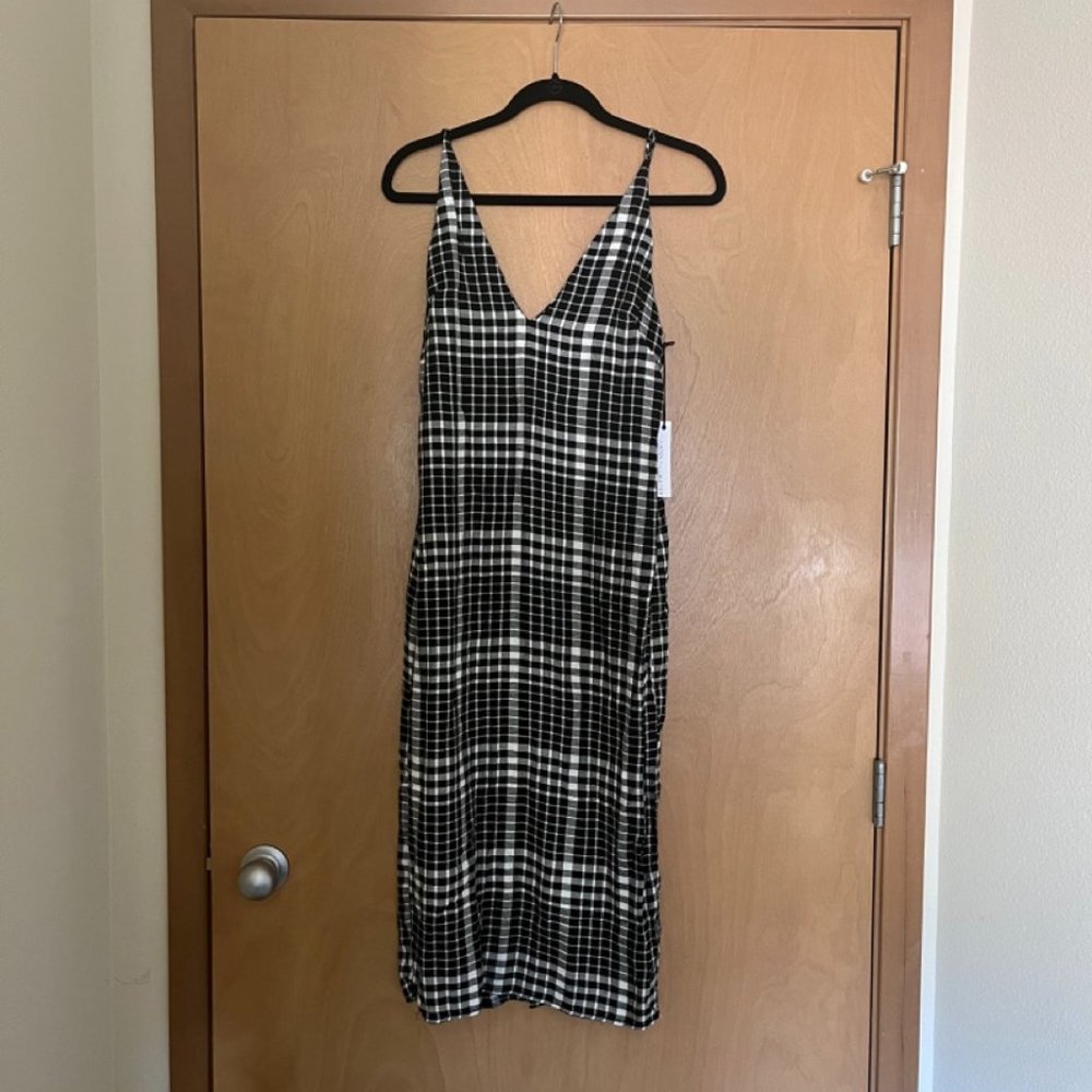 Stillwater Gingham Midi Dress